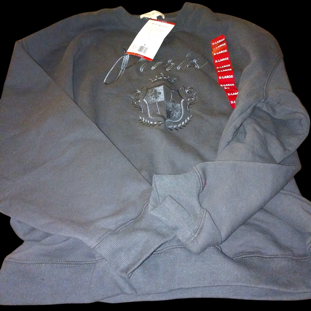Classic Gray Crewneck Sweater